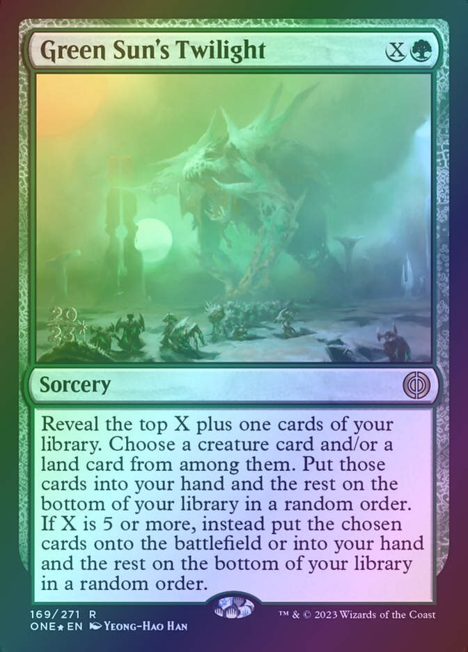 Green Sun's Twilight (PONE) (169s) / Foil