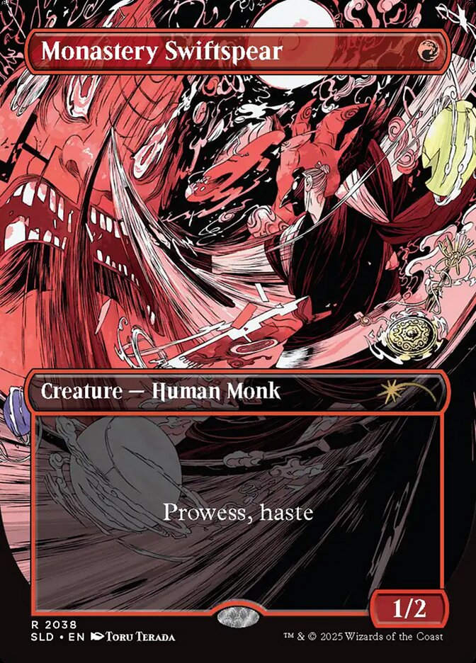 Monastery Swiftspear (SLD) (2038) / Borderless