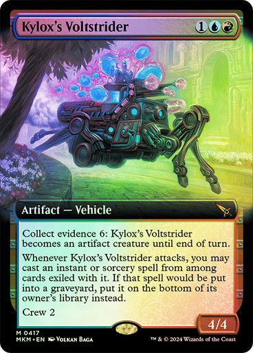 Kylox's Voltstrider (mkm) (417) / Extended Art Foil