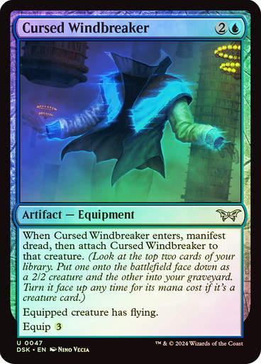 Cursed Windbreaker (DSK) (47) / Foil