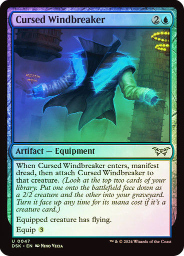 Cursed Windbreaker (DSK) (47) / Foil