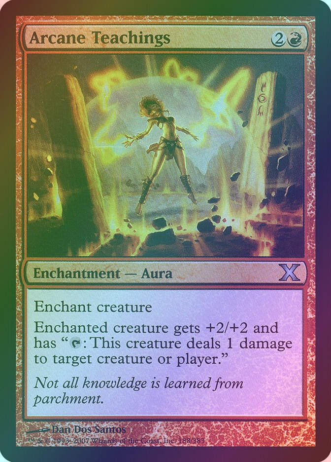 Arcane Teachings (10E) (188★) / Foil