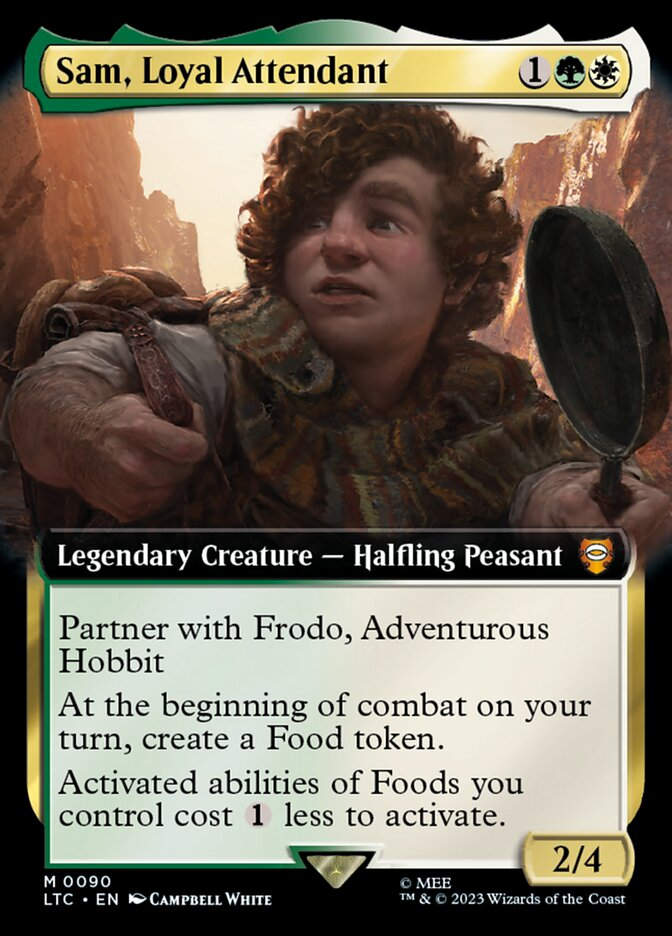 Sam, Loyal Attendant (LTC) (90) / Extended Art