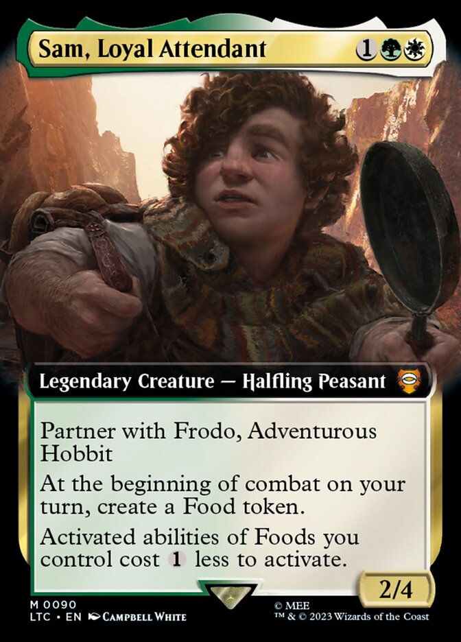 Sam, Loyal Attendant (LTC) (90) / Extended Art