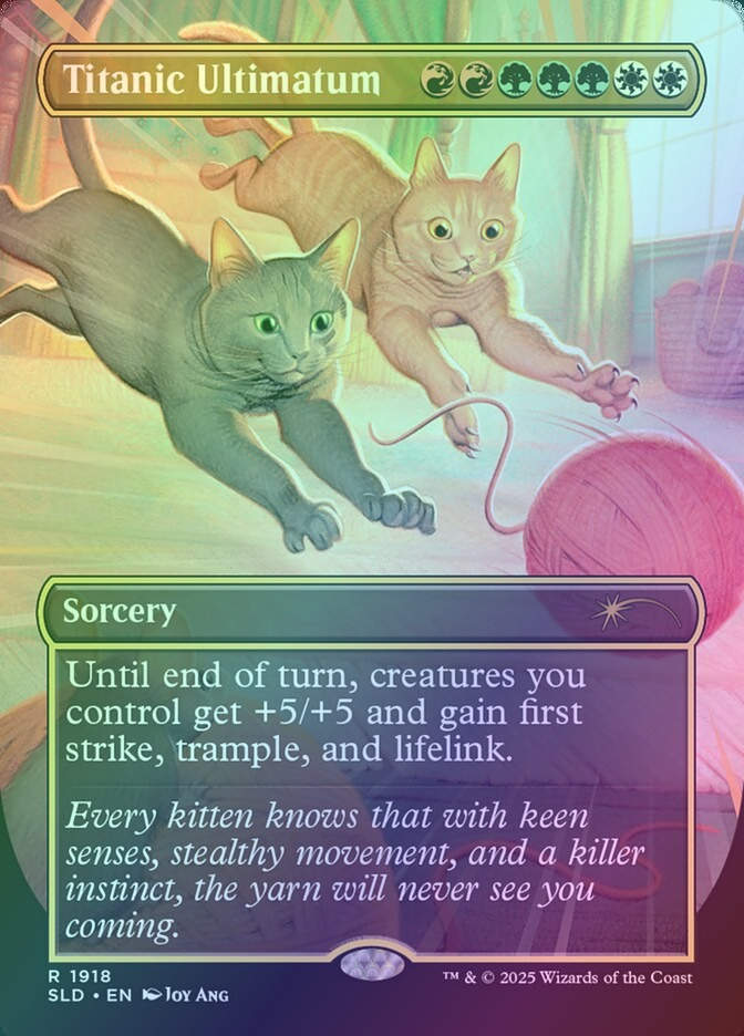Titanic Ultimatum (SLD) (1918) / Borderless / Foil