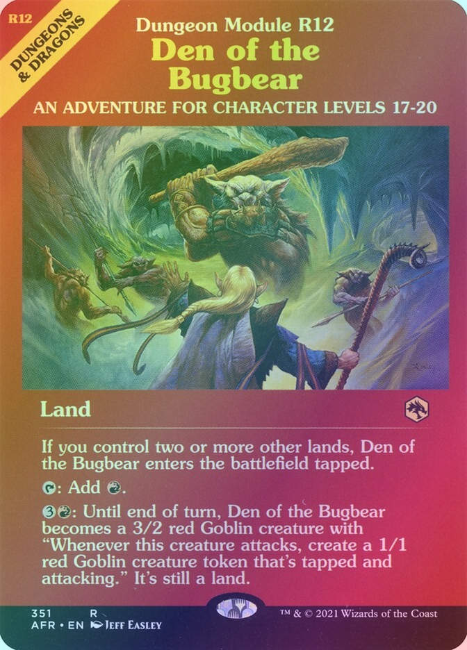 Den of the Bugbear (AFR) (351) / Showcase / Foil