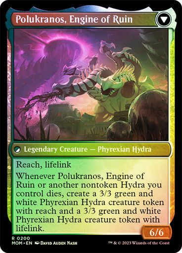 Polukranos Reborn // Polukranos, Engine of Ruin (mom) / Foil — cara 2 de 2