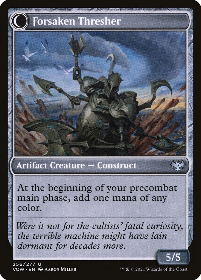 Foreboding Statue // Forsaken Thresher (VOW) (256) — cara 2 de 2