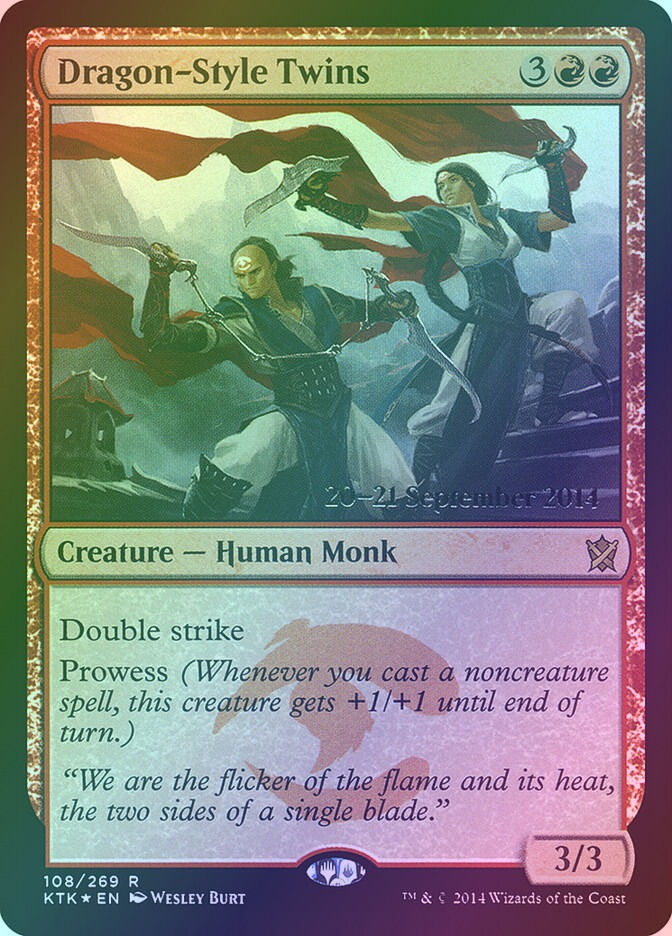 Dragon-Style Twins (PKTK) (108s) / Foil