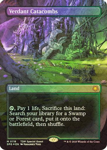 Verdant Catacombs (SPG) (118) / Dragonscale Borderless / Foil