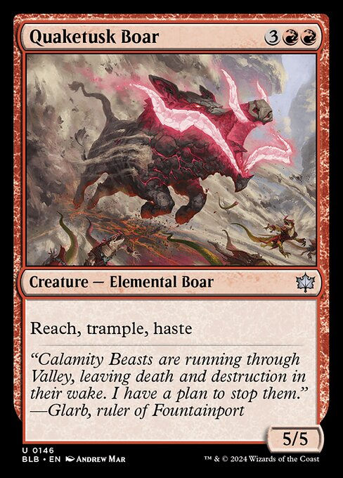 Quaketusk Boar (blb) (146)
