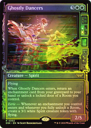Ghostly Dancers (DSK) (302) / Foil / Showcase