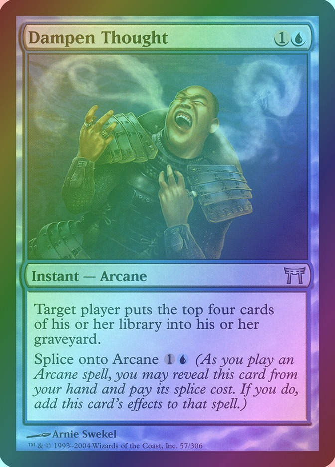 Dampen Thought (CHK) (57) / Foil