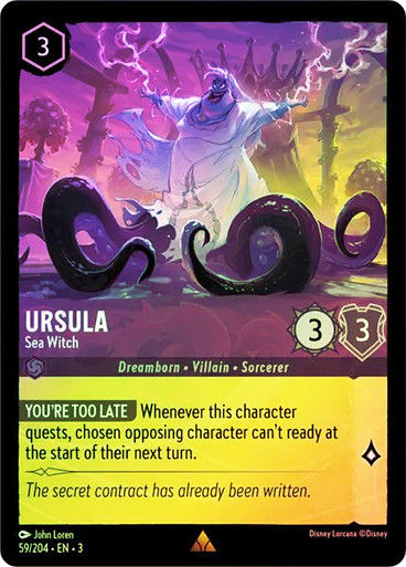 Ursula - Sea Witch (LOR_ITI) / Foil