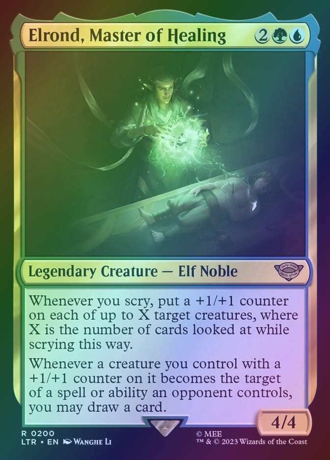 Elrond, Master of Healing (LTR) (200) / Foil