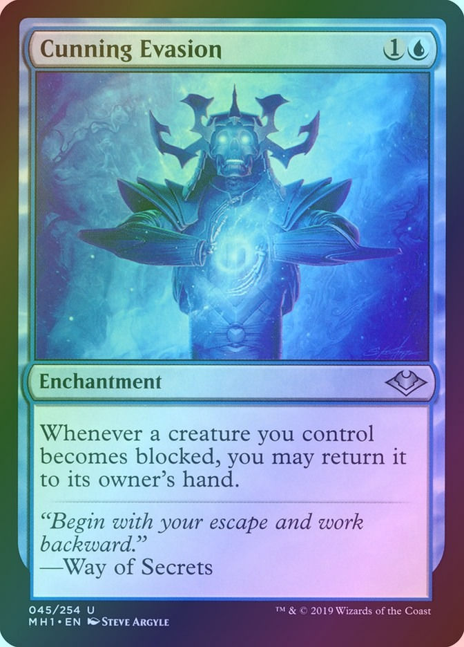 Cunning Evasion (MH1) (45) / Foil