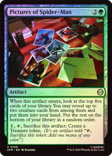 Pictures of Spider-Man (SPM) (109) / Foil