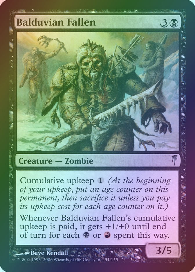 Balduvian Fallen (CSP) (51) / Foil