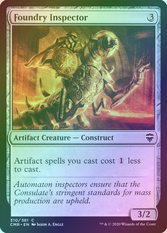 Foundry Inspector (CMR) (310) / Foil