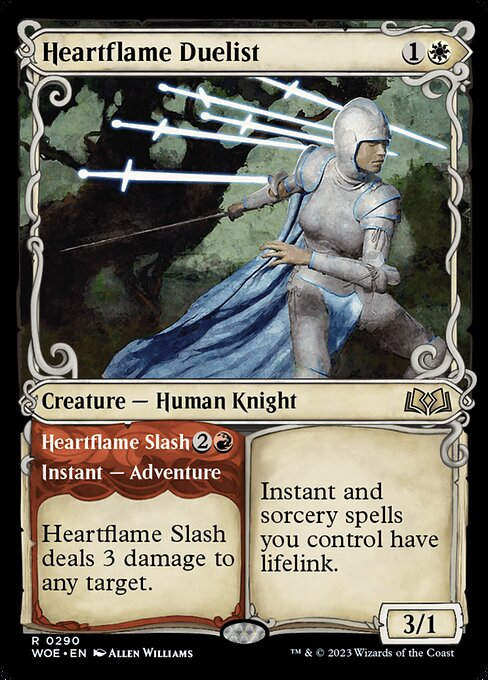 Heartflame Duelist // Heartflame Slash (woe) / Showcase