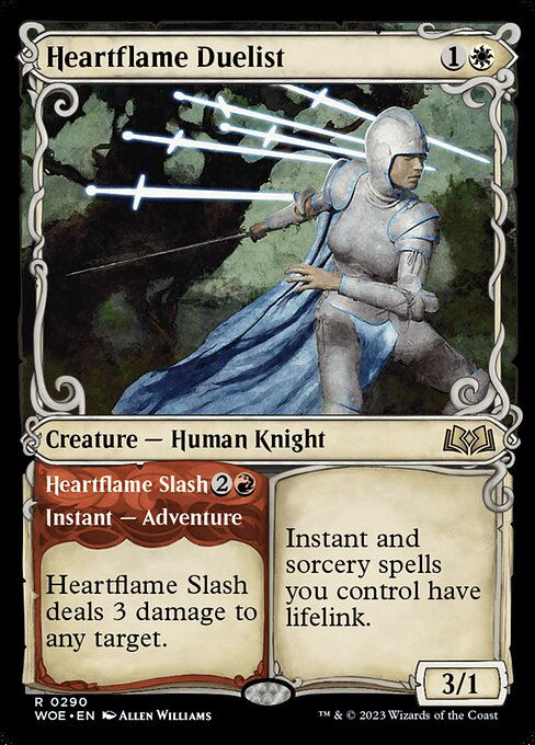 Heartflame Duelist // Heartflame Slash (woe) / Showcase