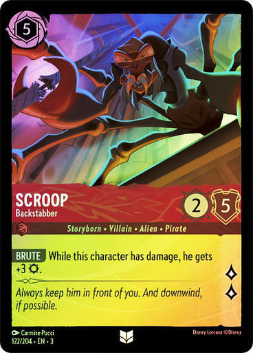Scroop - Backstabber (LOR_ITI) / Foil