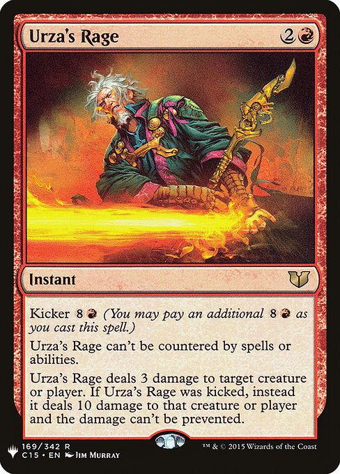 Urza's Rage (PLST) (C15-169)