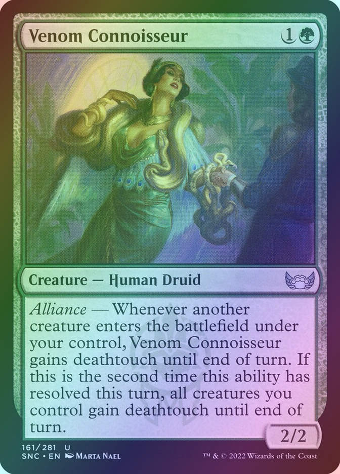 Venom Connoisseur (SNC) (161) / Foil