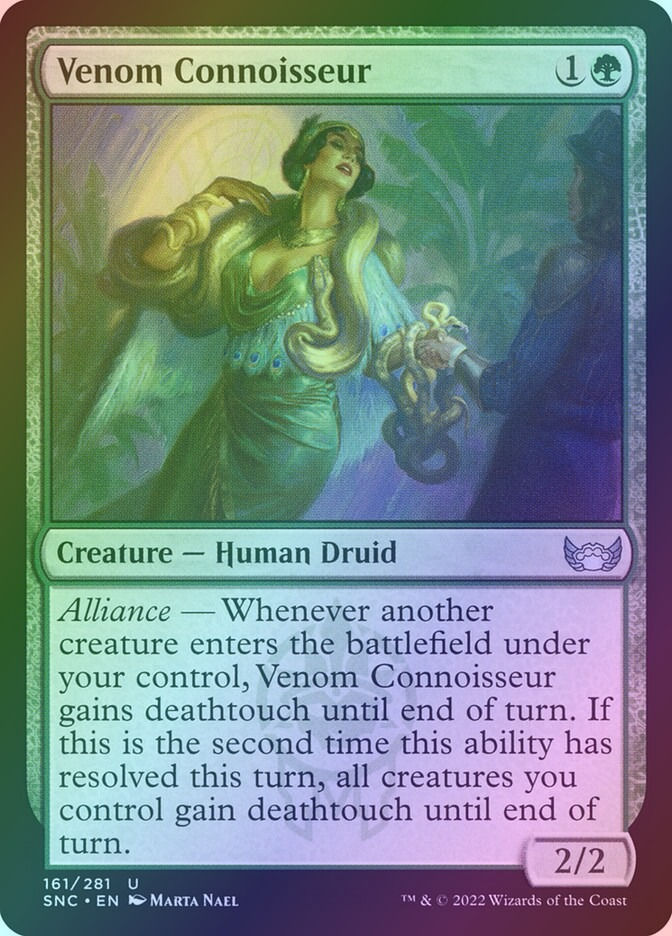 Venom Connoisseur (SNC) (161) / Foil