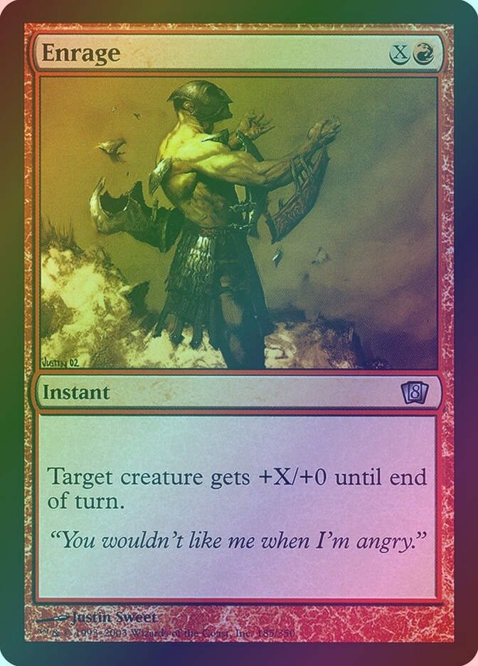 Enrage (8ED) (185★) / Foil
