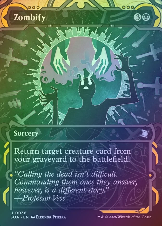 Zombify (SOA) (36) / Borderless / Showcase / Foil