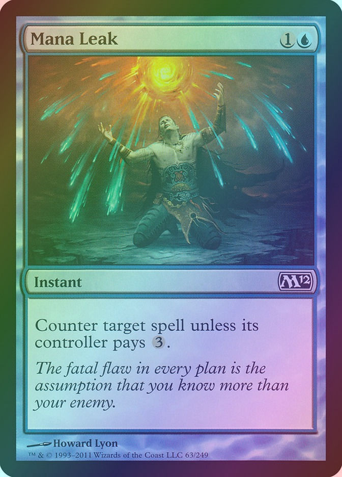 Mana Leak (M12) (63) / Foil
