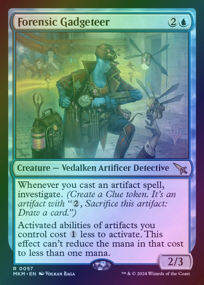 Forensic Gadgeteer (PMKM) (57p) / Foil