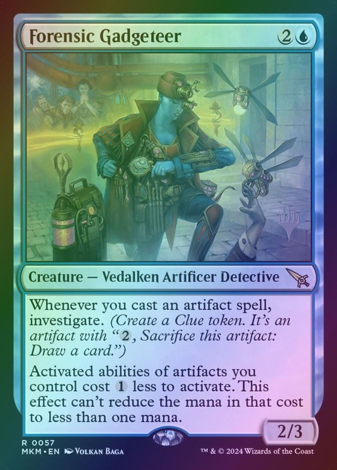 Forensic Gadgeteer (PMKM) (57p) / Foil