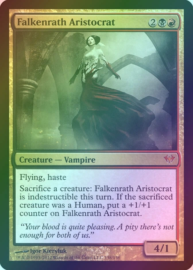 Falkenrath Aristocrat (DKA) (138) / Foil