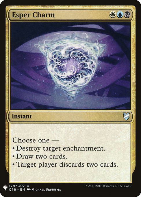 Esper Charm (PLST) (C18-179)