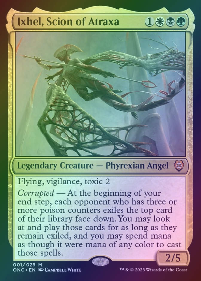 Ixhel, Scion of Atraxa (ONC) (1) / Foil