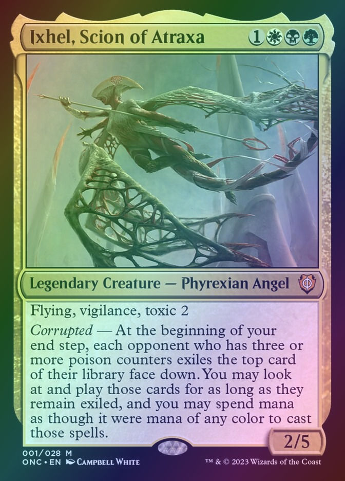 Ixhel, Scion of Atraxa (ONC) (1) / Foil