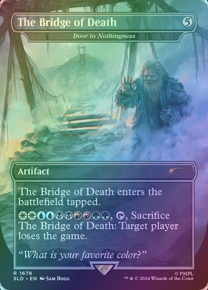 Door to Nothingness (SLD) (1678) / Borderless / Foil
