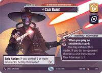Cad Bane - He Who Needs No Introduction (Showcase) (SHD_#276) / Foil