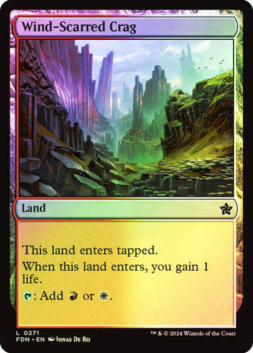 Wind-Scarred Crag (FDN) (271) / Foil