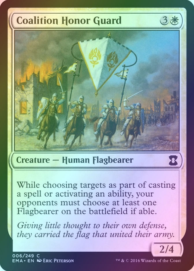 Coalition Honor Guard (EMA) (6) / Foil