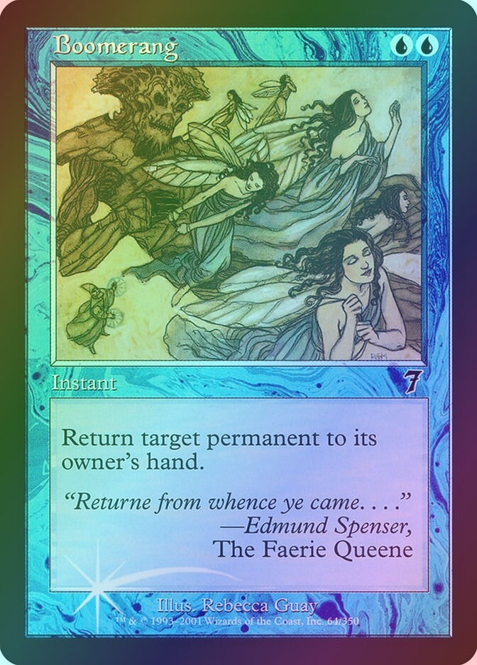 Boomerang (7ED) (64★) / Foil
