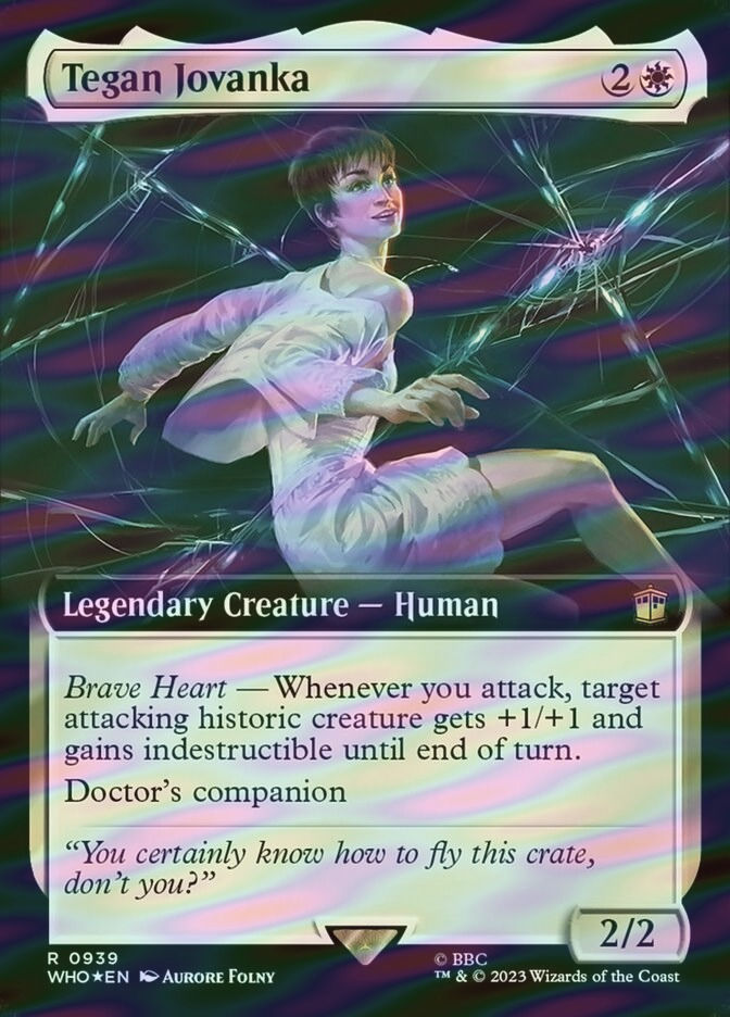 Tegan Jovanka (WHO) (939) / Extended Art / Surge Foil