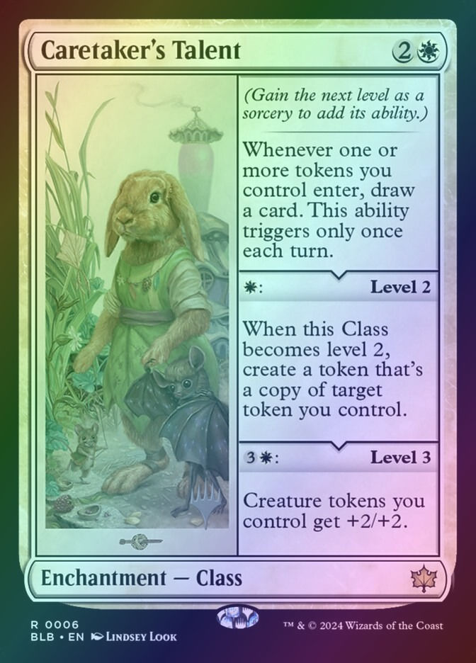 Caretaker's Talent (PBLB) (6p) / Foil