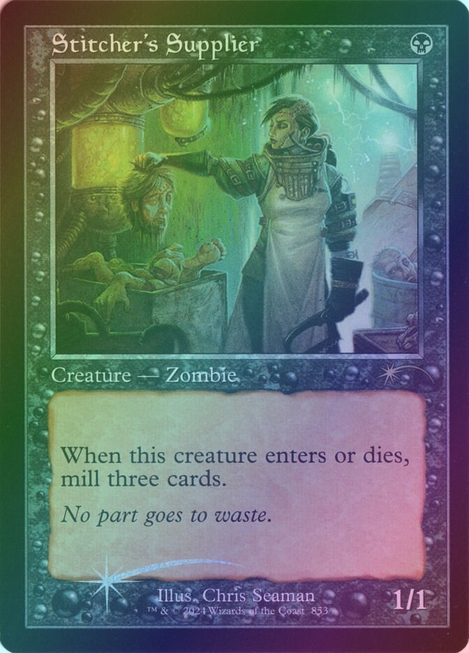 Stitcher's Supplier (SLD) (853) / Foil