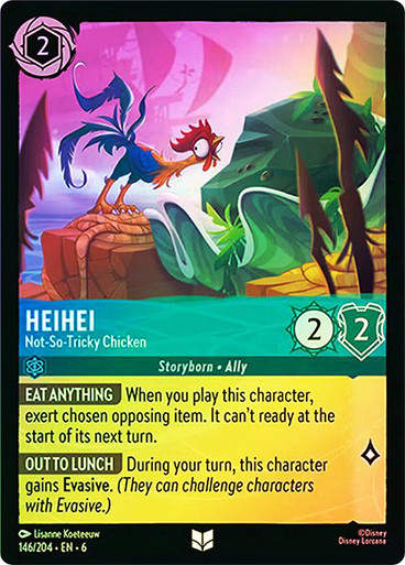 HeiHei - Not-So-Tricky Chicken (LOR_AZU) / Foil