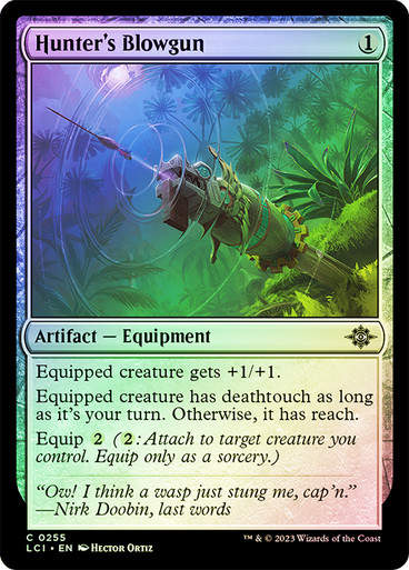 Hunter's Blowgun (lci) / Foil