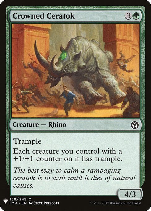 Crowned Ceratok (PLST) (IMA-158)