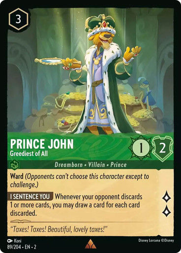 Prince John - Greediest of All (LOR_ROF)